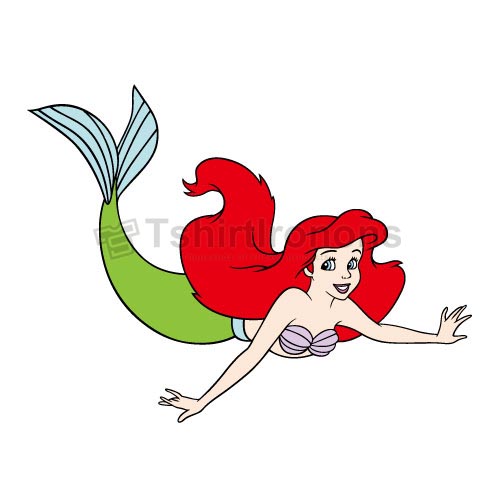 Little Mermaid T-shirts Iron On Transfers N3866 - Click Image to Close